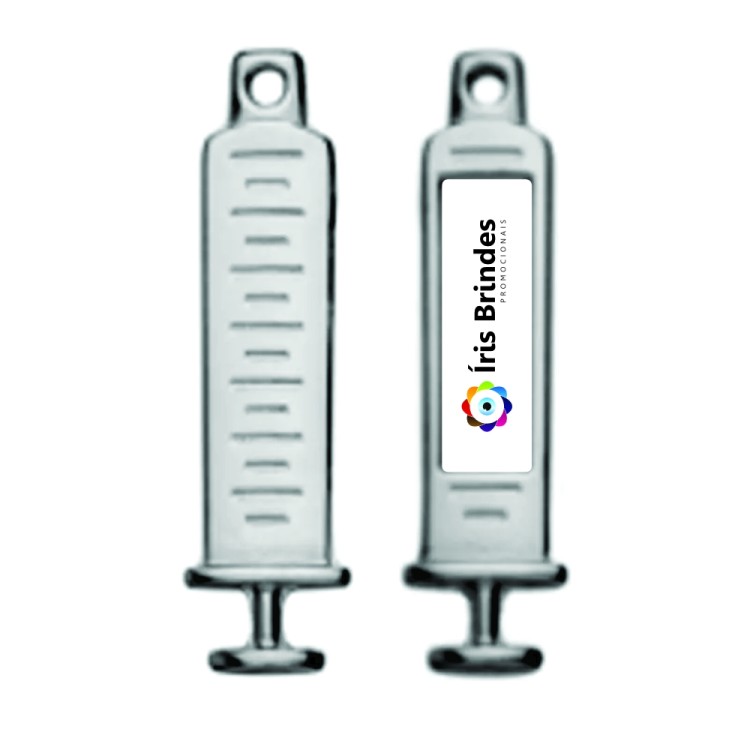 Chaveiro Pingente Seringa